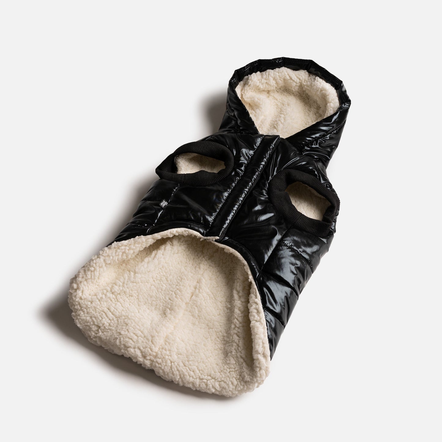 Insulated dog jacket.