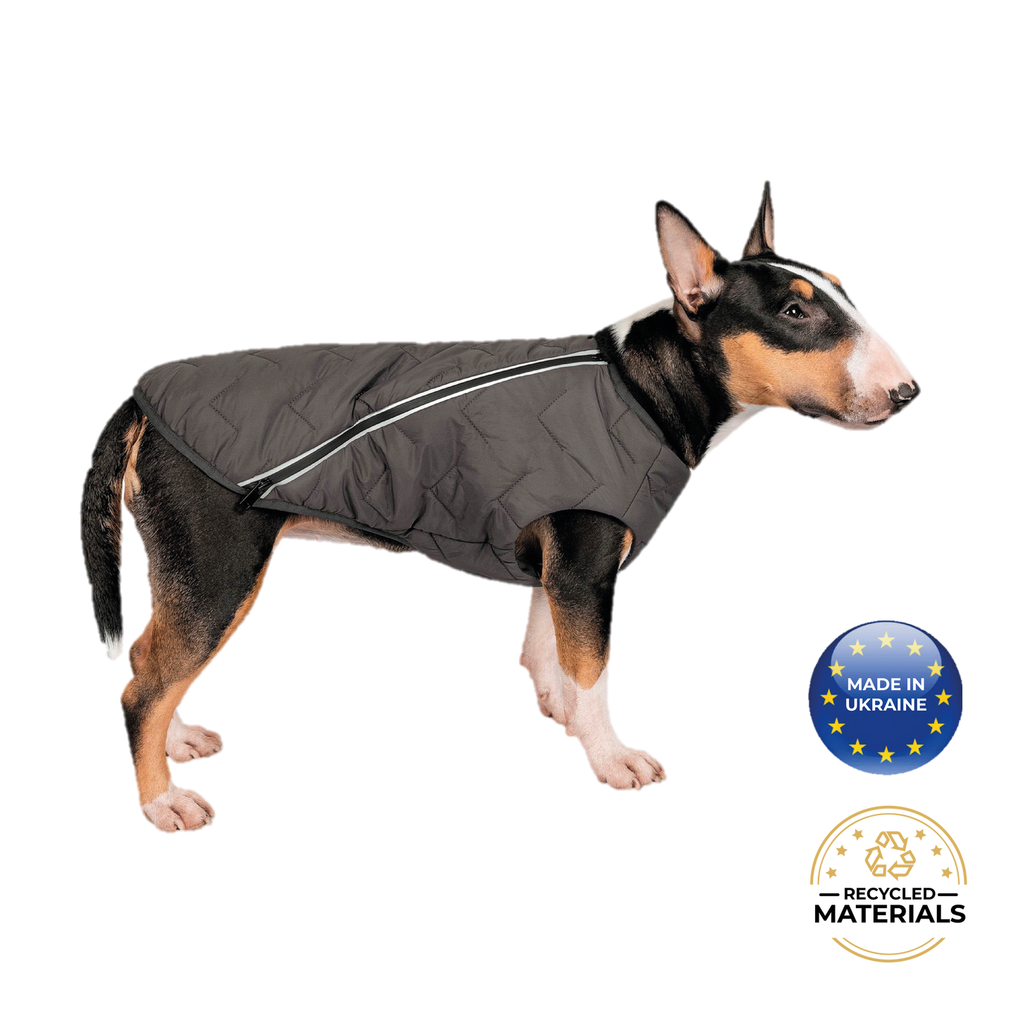 Support Ukraine!  Durable, eco-friendly jacket for dogs