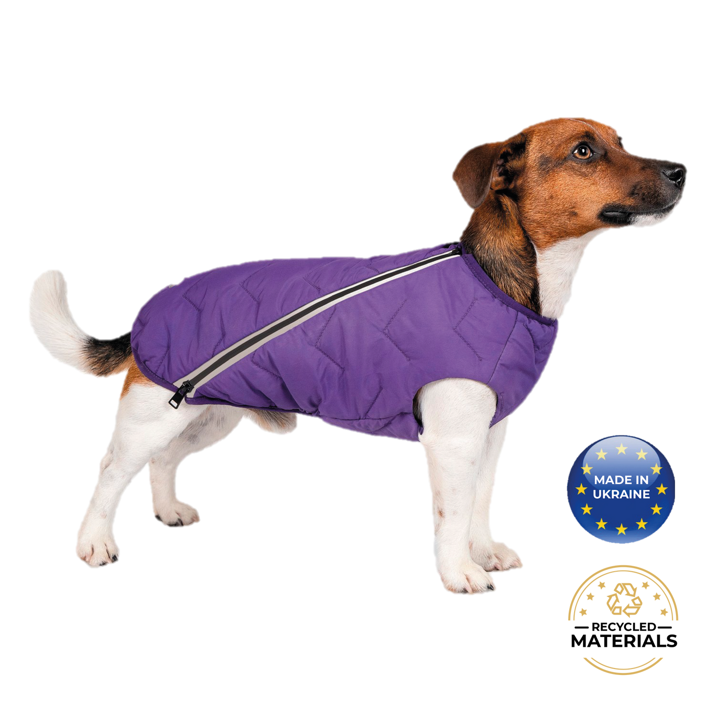 Support Ukraine!  Durable, eco-friendly jacket for dogs