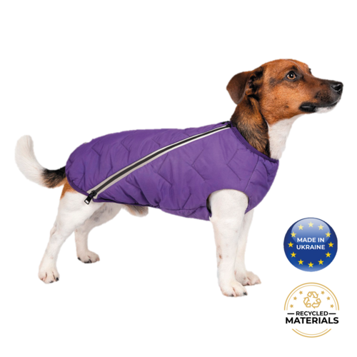 Support Ukraine!  Durable, eco-friendly jacket for dogs