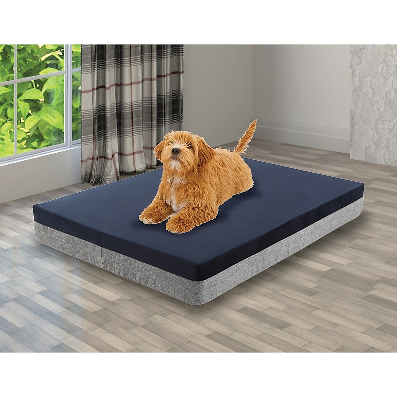 Memory foam dog bed