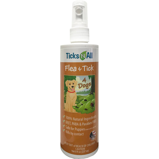 All natural flea and tick repellent for dogs.