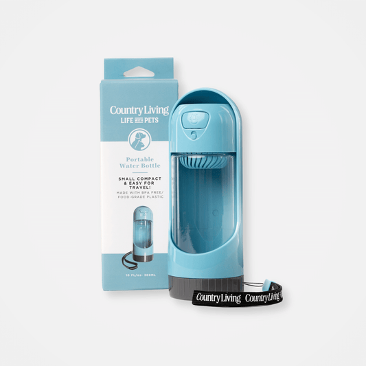 Portable water bottle for dogs - with carbon filter