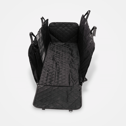 Protective hammock cover for car back seat